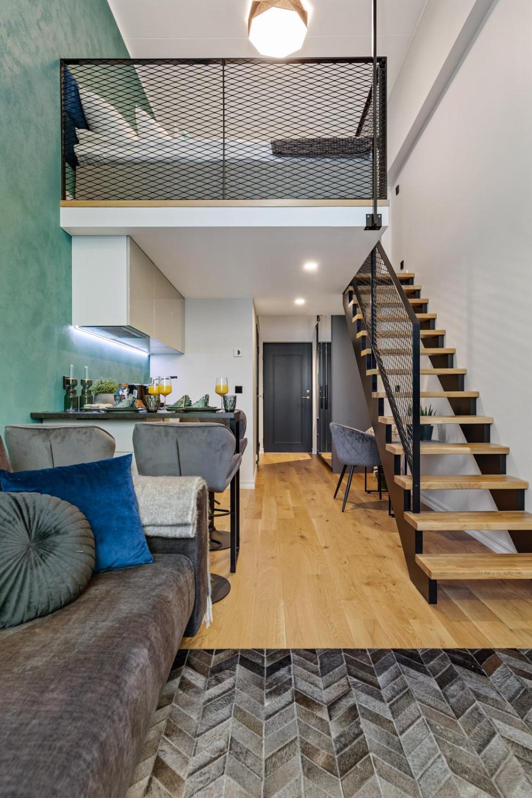شقة Tempus Te Premium Duo Lofts Tartu - Private Cinema, Gym And Terrace المظهر الخارجي الصورة